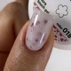 Гель для ногтей Crooz Flora Touch №18 молочный с сухоцветами 15 мл - изображение 5