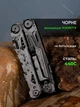 Мультитул Multi Tool MQ071 універсальний багатофункціональний мультиінструмент Кишеньковий ніж складний туристичний сталевий мультітул з бітами та 2 лезами 548854527 - зображення 11