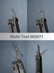 Мультитул Multi Tool MQ071 універсальний багатофункціональний мультиінструмент Кишеньковий ніж складний туристичний сталевий мультітул з бітами та 2 лезами 548854527 - зображення 12