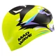 Шапочка для плавания силиконовая юниорская енот Mad Swim 057102 Neon Green-Multicolor - изображение 3