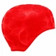 Шапочка для плавания на длинные волосы SP-Sport Actify Flower 0785 Red - изображение 2
