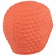 Шапочка для плавания резиновая взрослая Mad Swim Candy Bubble 051605 Terracotta - изображение 3