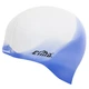 Шапочка для плавання двоколірна силіконова доросла Cima 8683 White-Violet - зображення 4