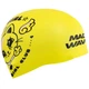 Шапочка для плавания силиконовая двухсторонняя взрослая Mad Swim 055432 Purple-Yellow - изображение 3