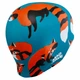 Шапочка для плавания силиконовая юниорская енот Mad Swim 057422 Turquoise-Black-Grey - изображение 4