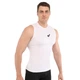 Майка компресійна чоловіча спортивна Jason V-4 розмір 2XL (180-185 см) White - зображення 3