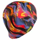 Шапочка для плавания силиконовая взрослая Mad Swim 055458 Red-Blue-Black - изображение 3