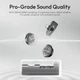Бездротова мікрофонна система Ulanzi A21 Wireless Microphone, dual-mic, (Type C) Black - изображение 6