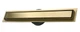 Трап для душа VBI FORT 2в1 80 BRUSHED GOLD - изображение 1