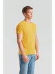Футболка мужская Fruit of the Loom Valueweight базовая классическая 100% хлопок, размер 3XL , Солнечно-желтая - зображення 4