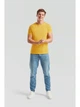 Футболка мужская Fruit of the Loom Valueweight базовая классическая 100% хлопок, размер 3XL , Солнечно-желтая - зображення 5