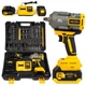 Безщітковий акумуляторний гайковерт TigerKraft GR985 PRO (1100 Нм, 21V 6Ah) з набором і 2 АКБ у кейсі - зображення 1