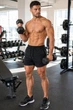 Шорты спортивные мужские для зала и фитнеса ⬩ короткие Muscle Fighters Apmi ⬩ черные L - изображение 2