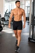 Шорты спортивные мужские для зала и фитнеса ⬩ короткие Muscle Fighters Apmi ⬩ черные L - изображение 7