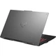 Ігровий ноутбук ASUS TUF Gaming A17 (FA707NUG-HX162), AMD Ryzen 7 7445HS, 17.3", Full HD, 16 ГБ, SSD 2 ТБ, NVIDIA GeForce RTX 4050, 6 ГБ, Free DOS, Темно-сірий - зображення 7