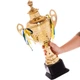 Кубок наградной с ручками приз спортивный SP-Sport Grand 1506A высота 53см Gold - зображення 3