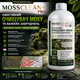 Средство для удаления мха из камня MOSSCLEAN+ PRO Очиститель мха с плитки/бетона/камья 500мл Средство для очистки от бетона - изображение 2