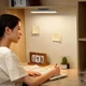 Настільна лампа Baseus Magnetic Stepless Dimming Charging Desk Lamp Портативна LED-лампа з акумулятором 1800mAh, магнітним кріпленням, сенсорним керуванням та регулюванням яскравості та кута нахилу для читання/навчання/роботи (DGXC-C0G), Сірий - зображення 3