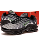 Кросівки чоловічі Ni air max TN Plus Black Grey Green / Най аір макс ТН плюс сірі чорні 42 - зображення 1