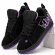 Кросівки жіночі та чоловічі DC Shoes Court Graffik Black Purple / ДС Шуз чорні фіолетові 36 - зображення 1
