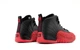 Кросівки чоловічі Ni Air Jord 12 Black Red / Най аir Джор 12 чорні з червоним високі 40 - зображення 3