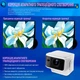 Проектор Magcubic HY350 GTV Google TV 14 сертификация Netflix, Amlogic S905Y4, пульт с голосовым поиском, 500 ANSI, Full HD 1080p, поддержка 8K, Wi-Fi 6, BT 5.4, автофокус, IPTV + промокоди на ТВ в подарок - изображение 4