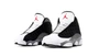 Кроссовки женские и мужские Ni Air Jord 13 Black Flint / Най аир Джорд 13 черные с белым высокие 39 - изображение 2