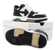 Кроссовки женские и мужские Off-White Out of Office Black White / кроссовки Офф вайт черные с белым 43 - изображение 6