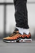 Кросівки чоловічі та жіночі Ni air max TN+ orange black / Най аір макс ТН+ оранжеві чорні 44 - зображення 4