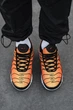 Кросівки чоловічі та жіночі Ni air max TN+ orange black / Най аір макс ТН+ оранжеві чорні 44 - зображення 8