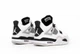 Кросівки чоловічі і жіночі Ni Air Jord 4 White Black/ Най аір Джор 4 білі з чорним високі 38 - зображення 5