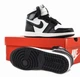 Кроссовки зимние мужские и женские Ni Air Jord 1 Black/White c мехом / Най Джор Ретро черно белые на меху 42 - изображение 6