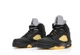 Кросівки чоловічі Ni Air Jord 5 Black Yellow / Най аір Джор 5 чорні з жовтим високі 41 - зображення 6