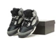 Кросівки чоловічі Ni Air Jord 5 Grey Black / Най аір Джор 5 сірі чорні високі 45 - зображення 6