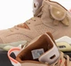 Кросівки чоловічі Ni Air Jord 6 Retro x Travis Scott Beige / Най аір Джор 6 бежеві високі 44 - зображення 7