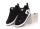 Кросівки чоловічі та жіночі DC Shoes Court Graffik Black White / ДС Шуз чорні з білим 44 - зображення 2