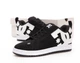 Кроссовки женские и мужские DC Shoes Court Graffik Black White / ДС Шуз черные с белым 44 - изображение 2