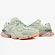 Кроссовки мужские и женские N Bal 9060 Mint Grey Orange / Нью Беланс 9060 серые мятные 40 - изображение 4