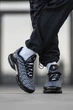 Кросівки чоловічі Ni air max TN+ Black Blue White / Най аір макс ТН+ чорні сині 44 - зображення 3
