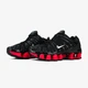 Кроссовки мужские и женские Ni Shox TL Black Red / Най Шокс черные с красным 41 - изображение 3