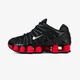 Кроссовки мужские и женские Ni Shox TL Black Red / Най Шокс черные с красным 41 - изображение 4