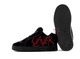 Кроссовки женские и мужские DC х Slayer Court Graffik Black Red / ДС Шуз черные с красным 37 - изображение 6