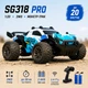 Радиоуправляемая машинка ZLL SG318 PRO 1:20 2WD до 20 км/ч — RC Monster Truck внедорожник на пульте 2.4GHz, амортизация, большие колеса, 2 аккумулятора - изображение 1