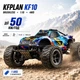 Радиоуправляемая машинка KFPLAN KF10 Brushless 1:10 4WD до 50 км/ч, бесщеточный RC внедорожник 4x4, аккумулятор 11.1V 1500mAh, пропорциональное управление - изображение 2