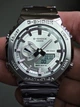 Часы в стиле Casio G-SHOCK GA-2100 джи шок Серебро (Полированный металл) - изображение 2