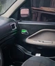 Светодиодная подсветка дверных ручек ниш и полок торпедо в авто 12V комплект 4 шт 10мм с защелками LED подсветка салона ЗЕЛЕНАЯ - изображение 2