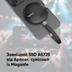 Портативний SSD Apacer Magnetic AS725 1 TB USB 3.2 Gen.2 Type-C MagSafe Black - изображение 6