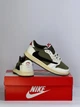 Кросівки жіночі Air Jordan 1 Retro Low OG SP Travis Scott Khaki White Black шкіра сітка текстиль 37р хакі з білим - зображення 2