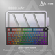 Клавиатура беспроводная Ajazz AK820 V2 White Peach Switch Wireless/Bluetooth/USB Black/Gray (AK820-V2-WP-S-BG) - изображение 10