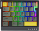 Клавиатура проводная Ajazz AK029 Ice Island Magnetic Switch USB Black/Yellow (AK029-I-BY) - изображение 1